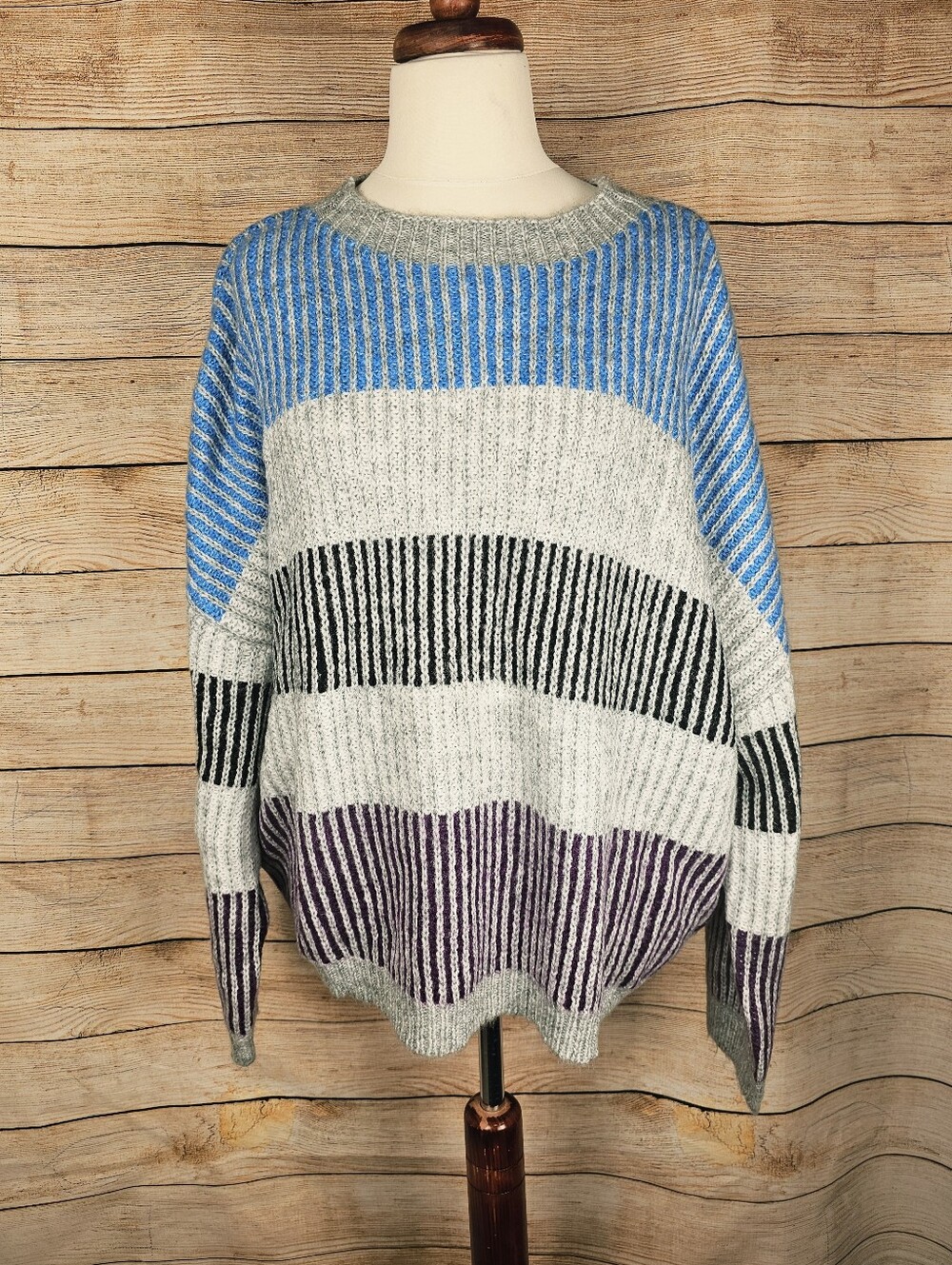 Liz Claiborne NWT Striped Soft Sweater Size 3X